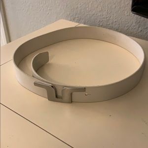 Gently used J. Lindberg white belt size 30" 85 CM
